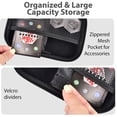 thumbnail image 3 of Cards Holder Case Compatible with PM TCG Cards/for SKYJO/for Five Crowns/for UNO/for Phase 10 Playing Cards, Card Game Storage Organizer Holds Up to 400 Cards - Black (Box Only), 3 of 8