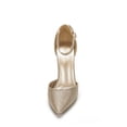 thumbnail image 4 of DREAM PAIRS Zapatos de Tacón Grueso con Brillo Dorado para Mujer Coco, 4 of 8