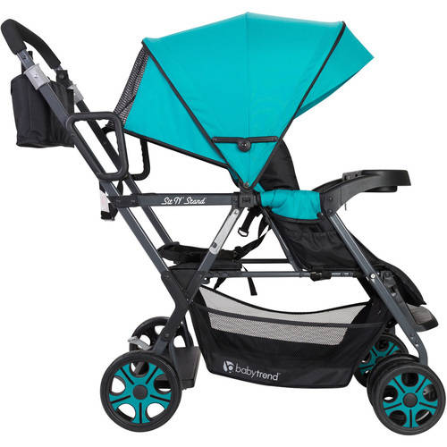 sit and stand double stroller baby trend