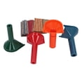 thumbnail image 1 of Coin Counting Tube Set, 4Pcs Portable Funnel Shape Multifunctional Plastic Coin Sorter Tube  for Banks Offices Restaurants, 1 of 7