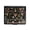 Mushroom illustration, variant on Laudanum 7 Days Chromed Shiny Silver Pill Organizer with Mirror Inside Has 8 Separate Compartments Rectangle Cute Travel Pill Organizer for Purse 7 Days Pill Box Pill Case