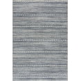 thumbnail image 2 of 2â€™ x 20â€™ Navy Blue Decorative Stripes Runner Rug, 2 of 9