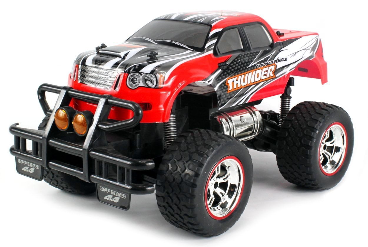 VThunder Pickup Remote Control RC Truck Big 114 Scale Size Off Road Series Ready To Run w