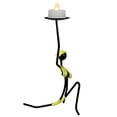 thumbnail image 2 of 2 Piezas candeliere Negro candeliere Metal Estatuas De Escritorio Decoración Del Partido perfecl Portavelas Chica Bikini, 2 of 8
