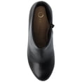 thumbnail image 5 of Journee Kit Stacked Heel Pointed Toe Inside Zipper Comfort Dress Booties, 5 of 9