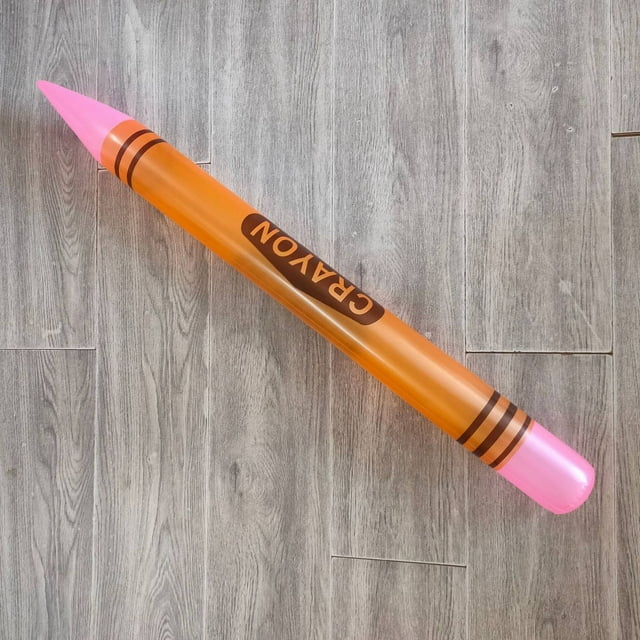 Tall Inflatable Crayons Large Blow Up Crayons Set Giant Crayon Prop Decorations Kids Birthday Decor Party