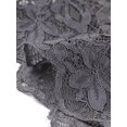thumbnail image 5 of Cárdigan Allegra K de encaje floral Transparente Gris oscuro XL, 5 of 5