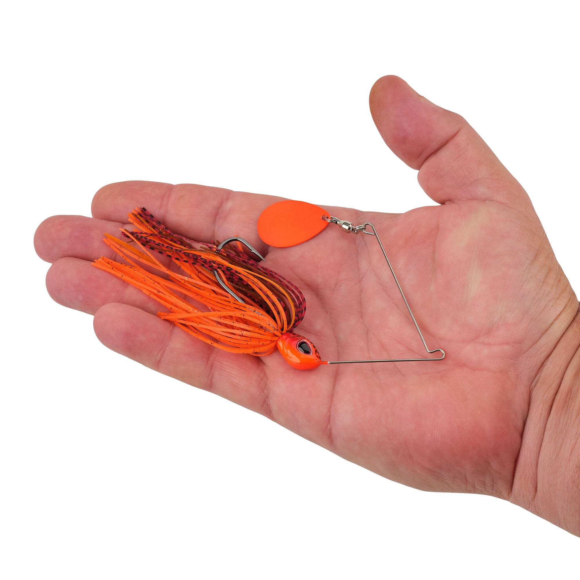 Berkley Power® Blade Standard, Spinnerbaits, Fire Craw/Orange (1 Count)