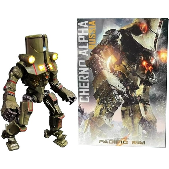 Pacific Rim Mech Action Figure Kits, Boxed Unique Figure Idea, 7.08 in Collectible Mecha Action Figures Kits（Cherno Alpha）