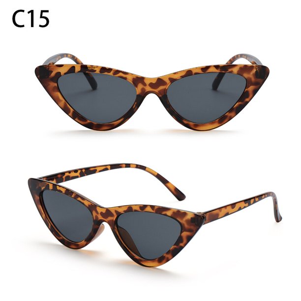Gafas de sol estilo ojo de gato Vintage Unisex, montura pequeña a la moda con UV400, gafas de sol para fiesta, viaje, ropa de calle, gran regalo, 1 ud. Tan Jianjun unisex