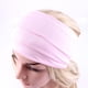 thumbnail image 3 of Diadema ancha antideslizante jinwen elástica rosa para mujer, 3 of 5