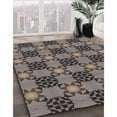 thumbnail image 3 of Ahgly Company Machine Washable Indoor Rectangle Transitional Mocha Brown Area Rugs, 7' x 10', 3 of 7