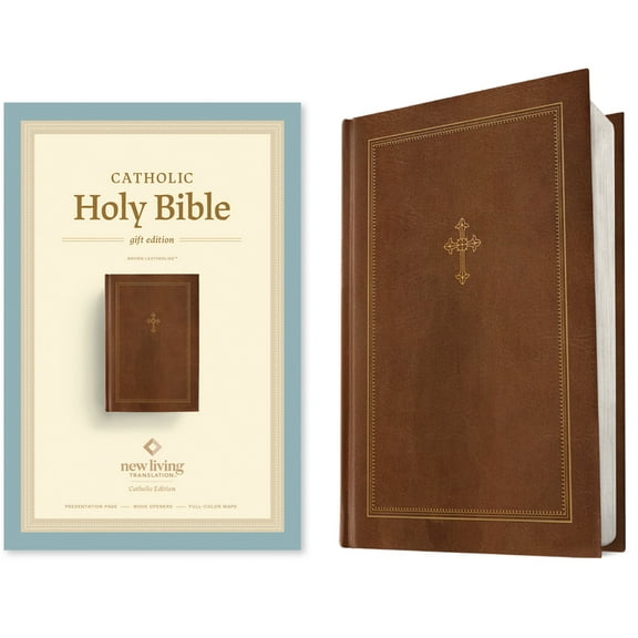 NLT Catholic Holy Bible, Gift Edition (Hardcover Leatherlike), (Hardcover)