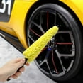 thumbnail image 6 of Professional Microfiber Wheel & Rim Brush for Car, Motorcycle, Bike - Multi-Functional Tire, Engine Detailing Cleaner - Yellow, 6 of 8