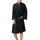 thumbnail image 2 of Albornoz de punto para mujer - Albornoz largo tipo kimono, ligero, mangas 3/4, cinturón ajustable, para todas las estaciones (S-XL), 2 of 3