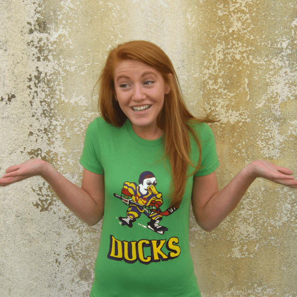 Julie The Cat Gaffney #6 Mighty Ducks Movie Hockey Jersey Goalie