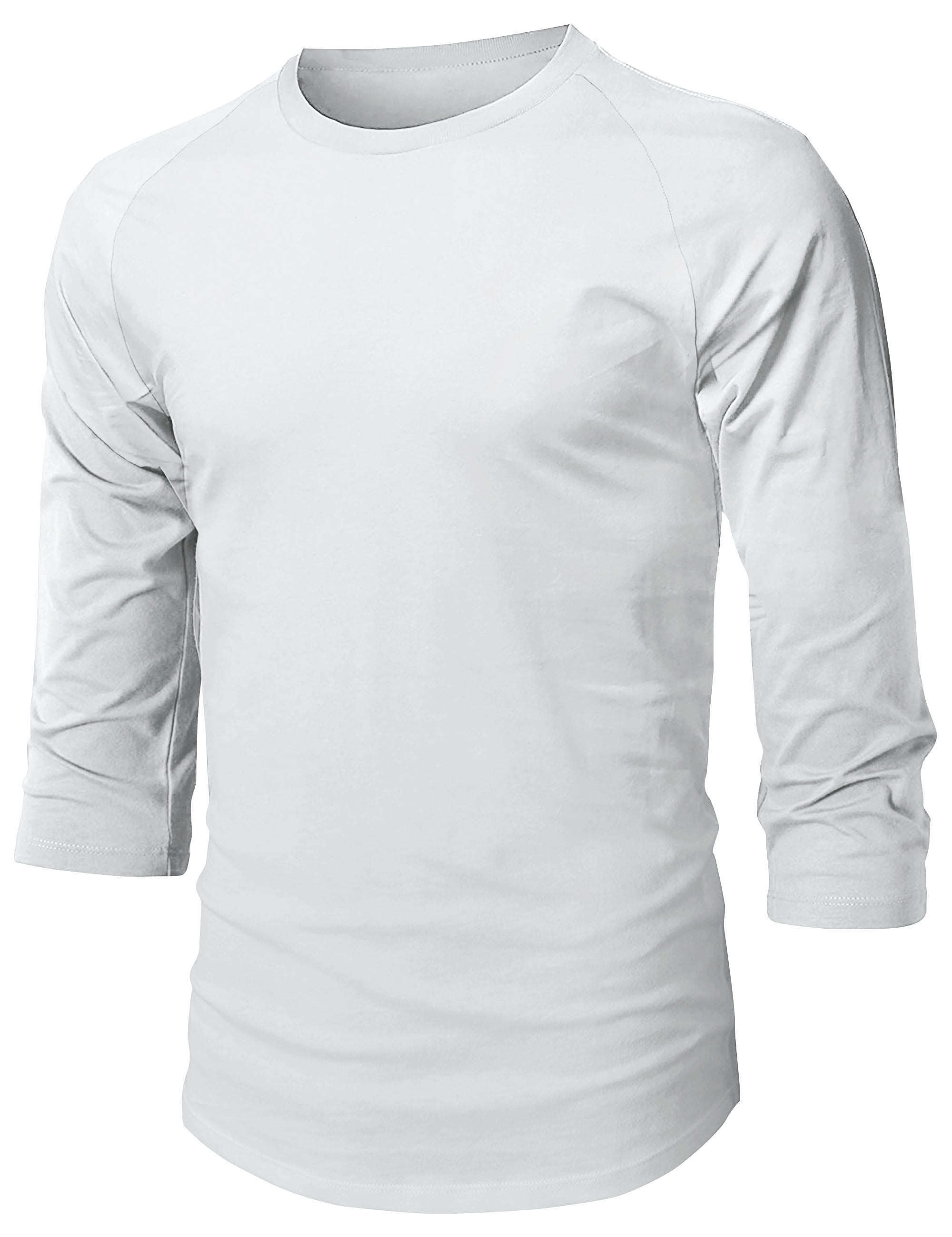 3 4 sleeve plain t shirts