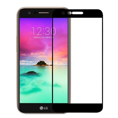 For TracFone/Straight Talk LG L413/LG 413DL/Premier Pro LTE Temper Glass Anti Scratch [Full Screen Coverage] Glass Screen Protector - (Best Cell Coverage In Usa)