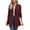 Red, variant on Womens Loose Fashion Casual Open Front Long Sleeve Knit Cardigan Knitted Coat Tan Sweater Women Cardigan XXL