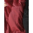 thumbnail image 5 of DARING DIVA Women's Lapel Faux Fur Fuzzy Warm Jacket Overcoat XL Red, 5 of 6