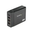 thumbnail image 2 of StarTech.com USB C Laptop Charger, 60W Power Delivery, 3x USB-A Fast Charge Ports, Universal Compact USB Type-C Desktop Charger/Power Adapter also for Phones/Tablets, USB IF/ETL Certified - 60W PD 3.0 Charger (DCH1C3A) - Power adapter - 60 Watt - 3 A - Fast Charge, PD - 4 output connectors (24 pin USB-C, 3 x USB Type A), 2 of 6