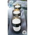 thumbnail image 3 of Hyoola 3 x 4 White Unscented European Made Pillar Candles, Dripless Paraffin Wax with Smokeless Cotton Wicks, 6-Pack, 3 of 5