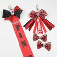 thumbnail image 4 of Giaone Girls Cheerleading Bowknot Keychains Bag Hanging Ornament Decorative Pendant, 4 of 20