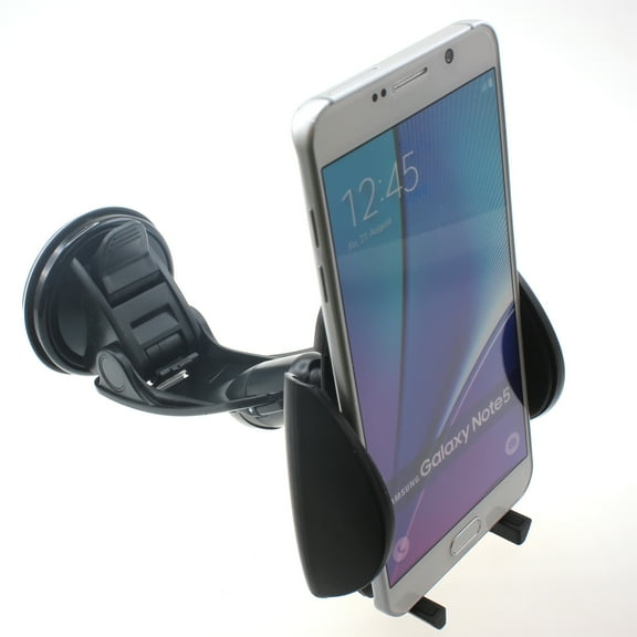 Dash Car Mount for Galaxy S21 FE 5G - Windshield Holder Cradle Rotating Dock Suction Compatible With Samsung Galaxy S21 FE 5G
