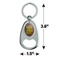 thumbnail image 4 of TMNT Most Wanted Keychain Chrome Metal Spinning Oval Bottle Opener, 4 of 4