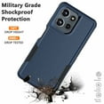 thumbnail image 7 of For Motorola G Power 5G 2025 Case, 2 in 1 PC Phone Case for Moto G Power 5G 2025 Case, Njjex Heavy Duty Rubber & Rugged Shockproof Full Body Protection Case Cover - Blue, 7 of 7