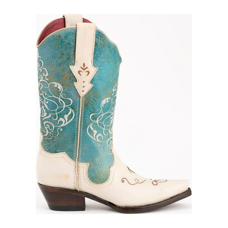 Ferrini Western Boots Mens Distressed Kangaroo Antique Saddle 10893 15 Walmart