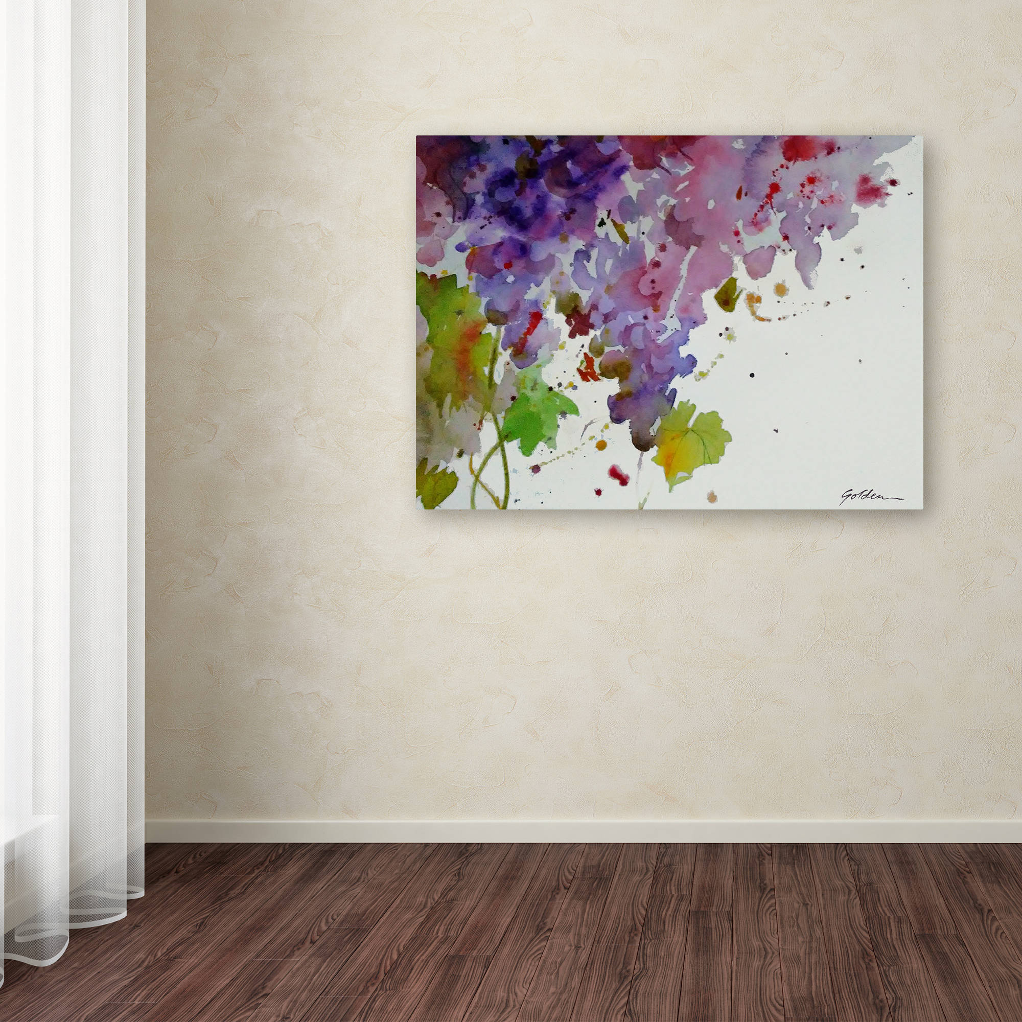 Trademark Fine Art "Harvest I" Canvas Art by Sheila Golden