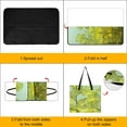 thumbnail image 4 of Pastel Yellow Flower Field Glowing Softly Outdoor Picnic Blanket, Foldable Waterproof Beach Mat, Portable Beach Blanket for Beach Camping, Hiking, Family Concerts, 4 of 8