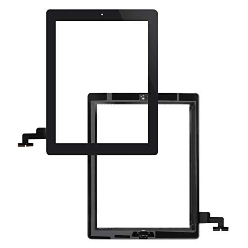A-MIND para iPad 2 A1395 A1396 A1397 Reemplazo de Pantalla Táctil, con