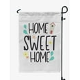 thumbnail image 1 of Printtoo White Home Sweet Home Garden Summer Camping Flags For Campers Double SidedFlag Outdoor Garden Sign, 1 of 4