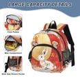 thumbnail image 4 of DIXRUYEE Backpack Lovely Moonlit Rabbit Pattern Pattern Suitable Schoolbag, 4 of 7