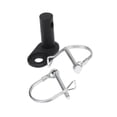thumbnail image 4 of traseros de bicicleta, adaptador de montaje tipo enganche de remolque de acero, reemplazo para la mayoría de bicicletas, accesorio de sopor, 4 of 8