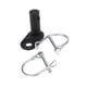 thumbnail image 4 of Adaptador de enganche de remolque de bicicleta, accesorio de remolque de bicicleta de acero al carbono, conector de acoplador de remolque de bicicleta Cola enganche de remolque de bicicleta, 4 of 8
