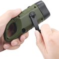 thumbnail image 4 of Manivela de emergencia Dinamo Linterna solar Lámpara de luz recargable Carga de la antorcha Potente Luz de supervivencia de seguridad BANYUO  Hogar, 4 of 5