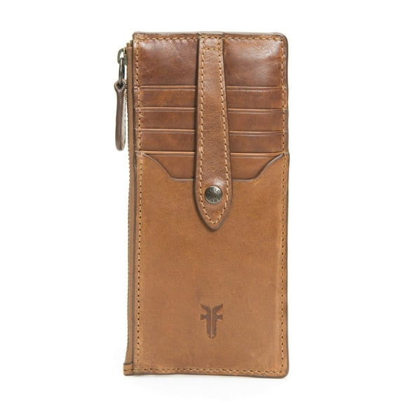 Frye Melissa Snap Card Wallet, Cognac