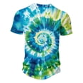 thumbnail image 5 of Zylanna Men's T-Shirts Tee, Summer Short Sleeve Crew Neck Tie Dye Fashion Tops for Mens Multicolor, 5 of 5