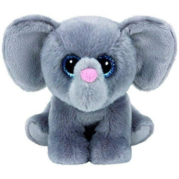 TY Beanie Babies Whopper the Gray Elephant Small 6" Plush Walmart