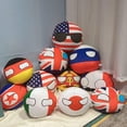 thumbnail image 5 of Peluches Countryball, peluche Countryball, regalo de cumpleaños y Navidad para niños y niñas (12 pulgadas, Las Naciones Unidas), 5 of 5