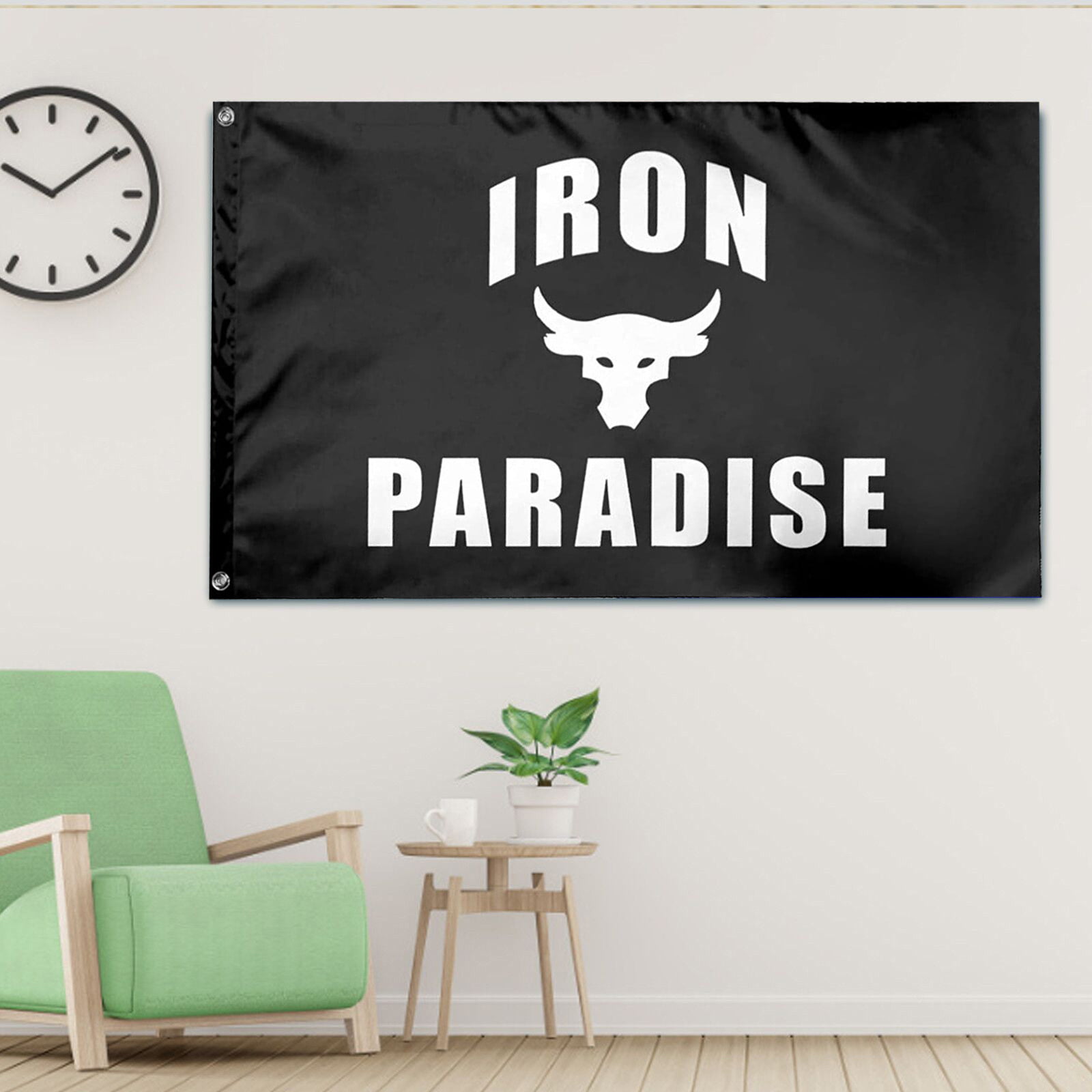 Iron Paradise Outdoor Living sport Flag 90x150cm 3x5ft Decor Best Banner 
