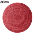 thumbnail image 2 of Ludlz Round Heat Insulation Table Mug Mat Pad Placemat Non-slip Coasters Home Decor, 2 of 8
