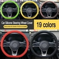 thumbnail image 5 of Cool Non-Slip Silicone Steering Wheel Protector,Car Universal Silicone Steering Wheel Cover,ilicone Material Car Steering Wheel Cover, Non-Slip Elastic Stretch Breathable, 5 of 9