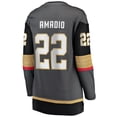 thumbnail image 3 of Women's Fanatics Branded Michael Amadio Gray Vegas Golden Knights Alternate Breakaway Player Jersey, 3 of 3