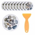 thumbnail image 1 of Paquete de 10 pegatinas antideslizantes para bañera Bearachild para baño y ducha, 1 of 6