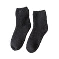 thumbnail image 1 of tredstone 10 Pcs/set Chaussettes Extra Épaisses en Forme de Pieds avec Texture Douce et Résistantes à l'Usure, Gris Foncé 1Set, 1 of 6