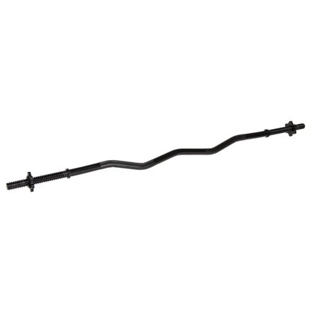 Elegainz Standard 1 In. Super Curl Barbell Curl Weight Bar  48 In.  250 Lb. Weight Capacity